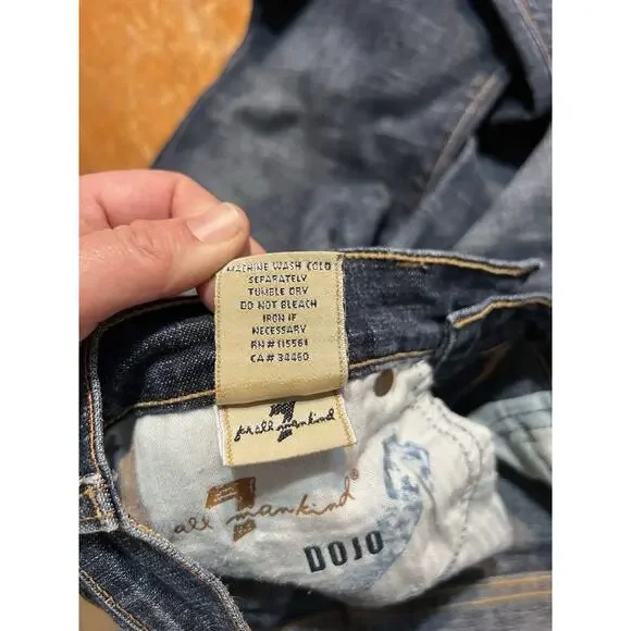 Seven For All Mankind Dojo Flare Jeans Size 25 X 29 - Picture 8 of 8